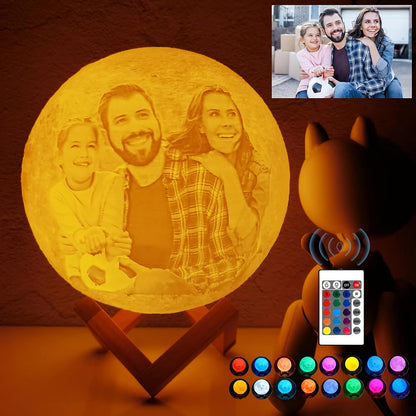 Lámpara Luna Personalizada 🌕