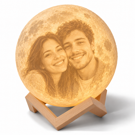 Lámpara Luna Personalizada 🌕